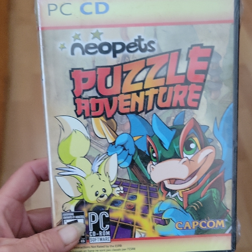Factory Sesled Neopets Puzzle Adventure PC CD